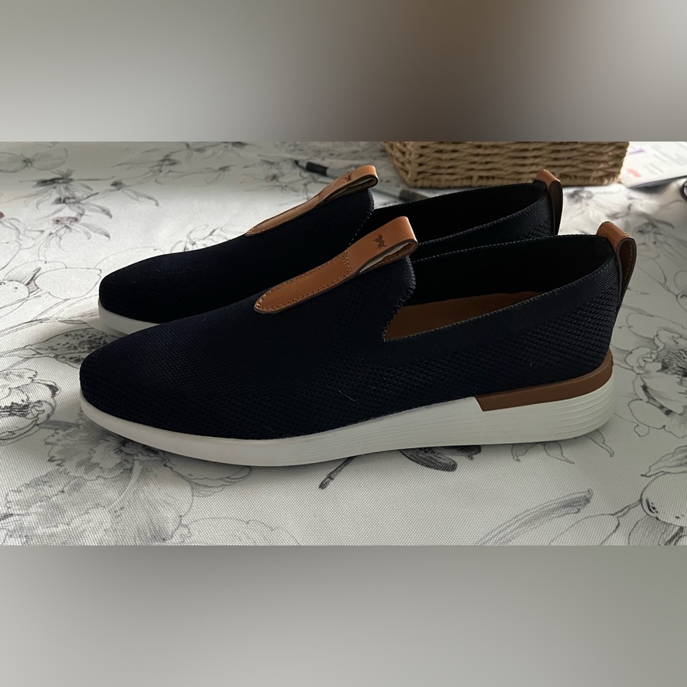 Wolf‎ & Shepherd SwiftKnit™ Loafers Navy/White Women’s Size 7 Nwot
